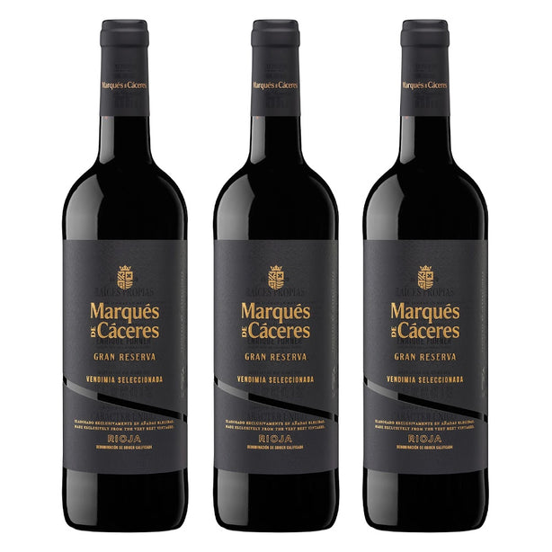 [BUNDLE OF 3] MARQUES DE CACERES GRAN RESERVA RED 2018