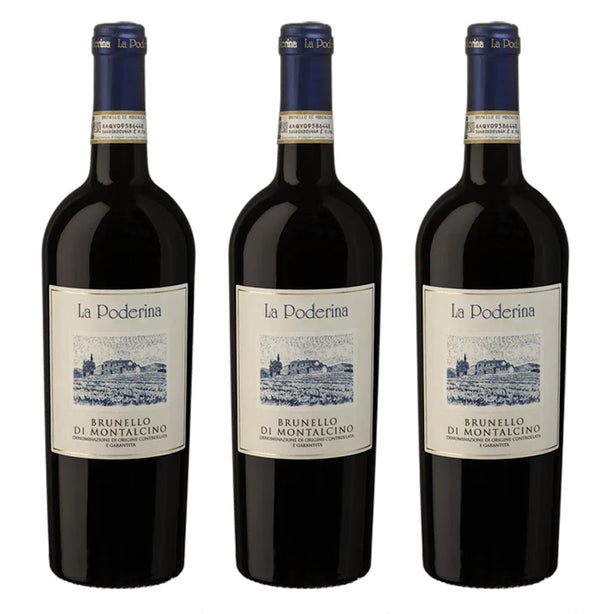 [BUNDLE OF 3] LA PODERINA BRUNELLO DI MONTALCINO 2020