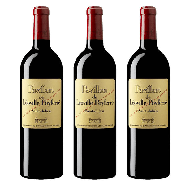 [BUNDLE OF 3] PAVILLON POYFERRE 2017 750ML