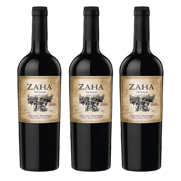 [BUNDLE OF 3] ZAHA CABERNET SAUVIGNON 2022 750ML