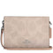 Coach Slim Crossbody Bag In Signature Canvas - Sand/ Taupe CAR12