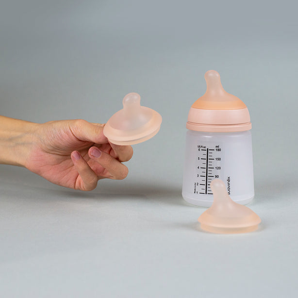 Suavinex Zero Zero Silicone Teat x 2 - Large Flow 6M+