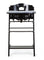Childhome Lambda 3 Baby High Chair + Feeding Tray - Black