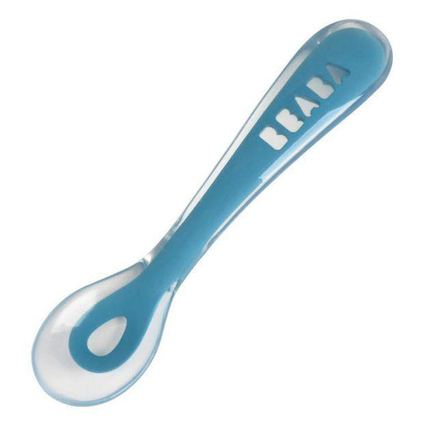 Beaba 1st Stage Silicone Spoon - Velvet Grey