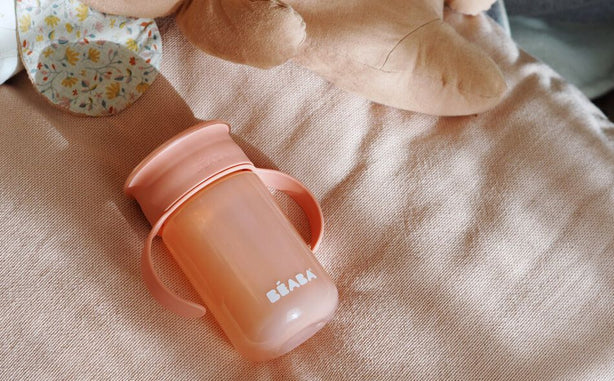 Beaba Training Cup 360° with Lid - Pink