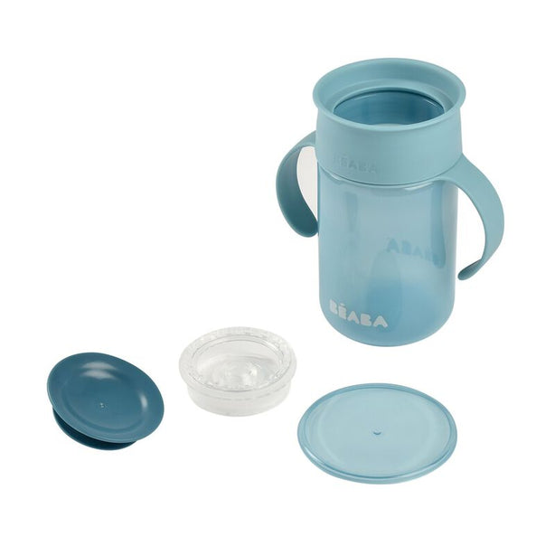 Beaba Training Cup 360° with Lid - Blue