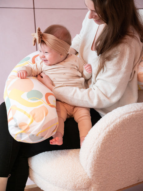 Beaba Big Flopsy Maternity & Nursing Pillow - Jersey Artline