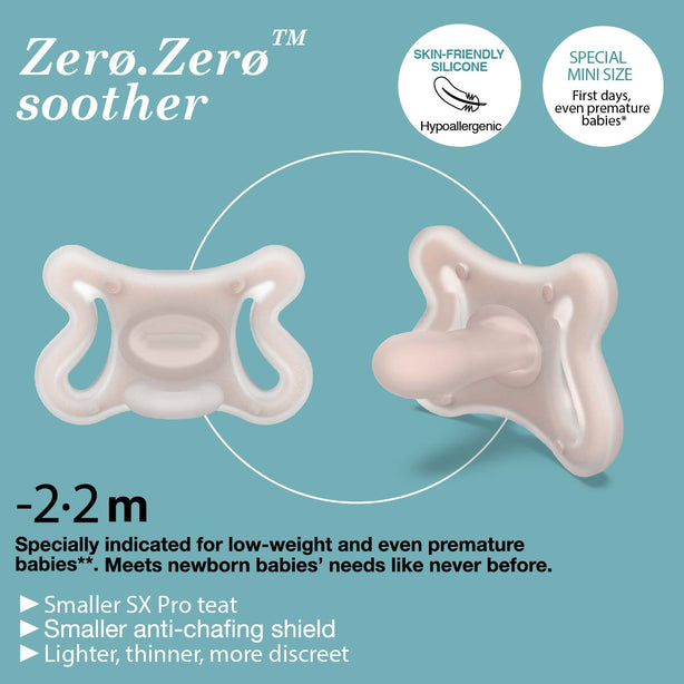 Suavinex Zero Zero Baby Bottle Newborn Starter Set 0M+
