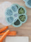 Beaba Multiportions Silicone Freezer Tray 6 x 90ml - Sage Green
