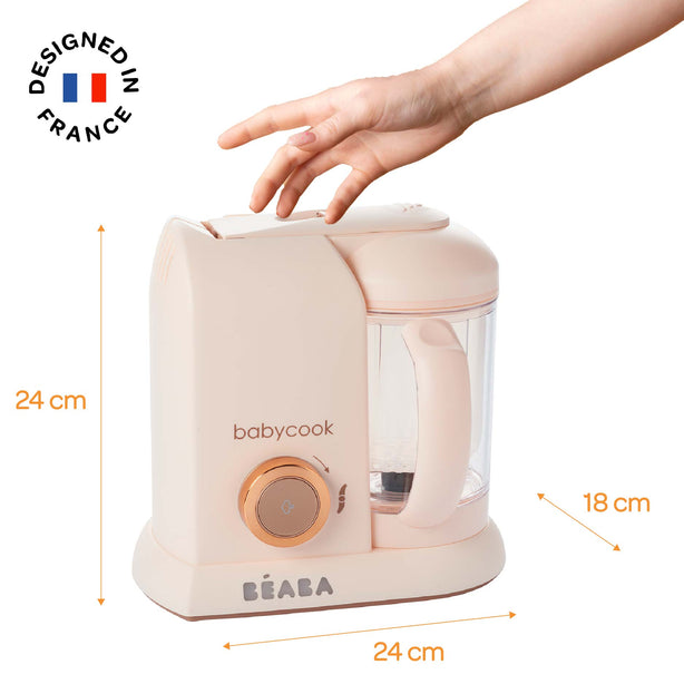 Beaba Babycook Solo Baby Food Processor - Rose Gold