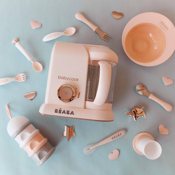Beaba Babycook Solo Baby Food Processor - Rose Gold