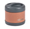 Beaba Stainless Steel Food Container 500ml - Terracotta/Mineral Grey