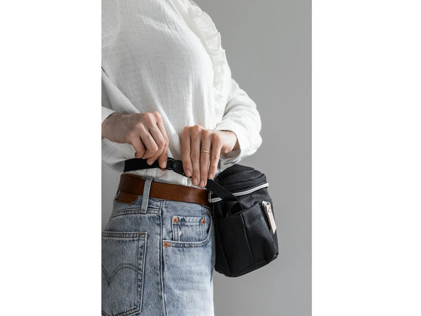 Beaba Biarritz Expendable Stroller Organizer Bag - Black & Lilys
