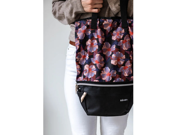 Beaba Biarritz Expendable Stroller Organizer Bag - Black & Lilys