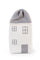 Childhome Toy Box House - Polyester - Grey Off White