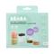 Beaba Clip Portions Food Storage Starter Set - Eucalyptus