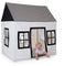 Childhome Large Playhouse - Black White - 125x95x145CM