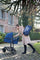Childhome Mommy Bag Nursery Bag - Navy White