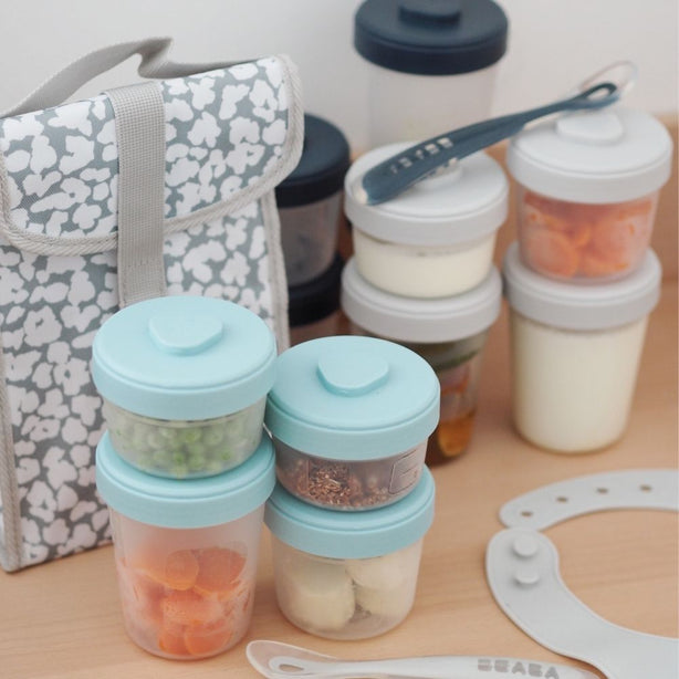 Beaba Clip Portions Food Storage Expert Pack - Storm