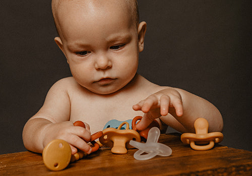 Suavinex Colour Essence All Silicone Soother with SX Pro Physiological Teat 0-6M - Nude