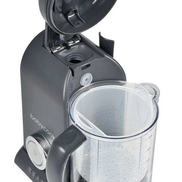 Beaba Babycook Solo Baby Food Processor - Dark Grey Bundle
