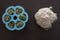 Beaba Multiportions Silicone Freezer Tray 6 x 150ml - Windy Blue