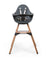 Childhome Evolu One.80° High Chair - Natural Anthracite