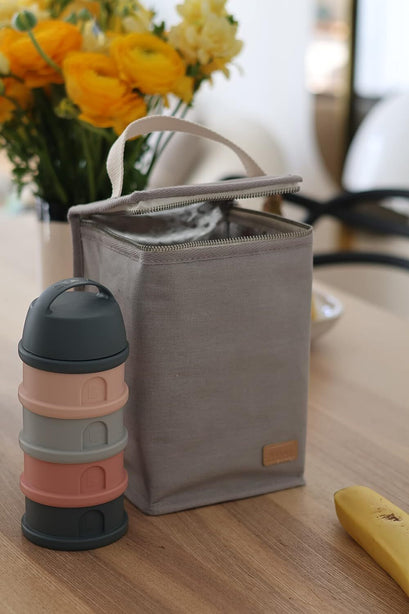 Beaba Isothermal Meal Pouch - Pearl Grey