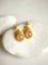 Gentle Lilac Kueh Koci Wrap Lavender Jade Gold Earring