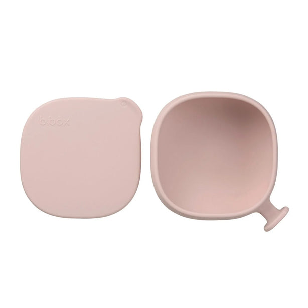 Silicone Bowl + Lid - Blush