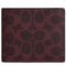 Coach 3 In 1 Wallet In Signature Canvas in Black Currant CW380