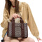 Coach Smith Tote Bag 24 In Signature Jacquard - Oak/ Maple CAR78