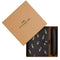 Coach Boxed Notebook And Pencil Case Set With Penguin Print - Black Multi CCP98