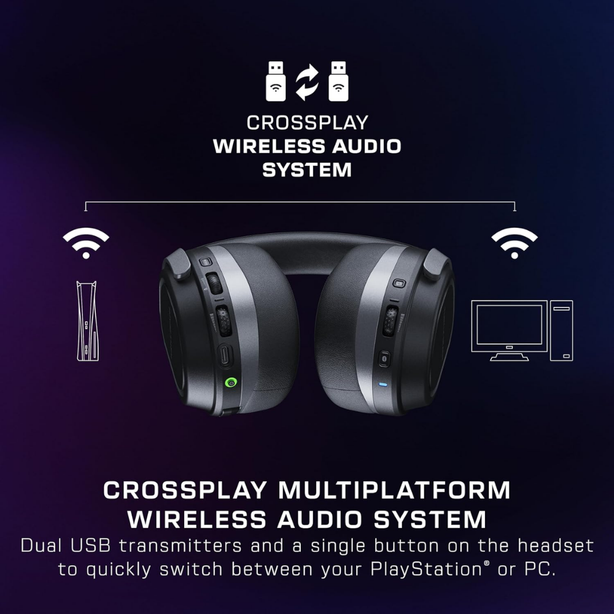 Turtle Beach Stealth 700 Gen 3 Wireless Headset Compatible with PlayStation