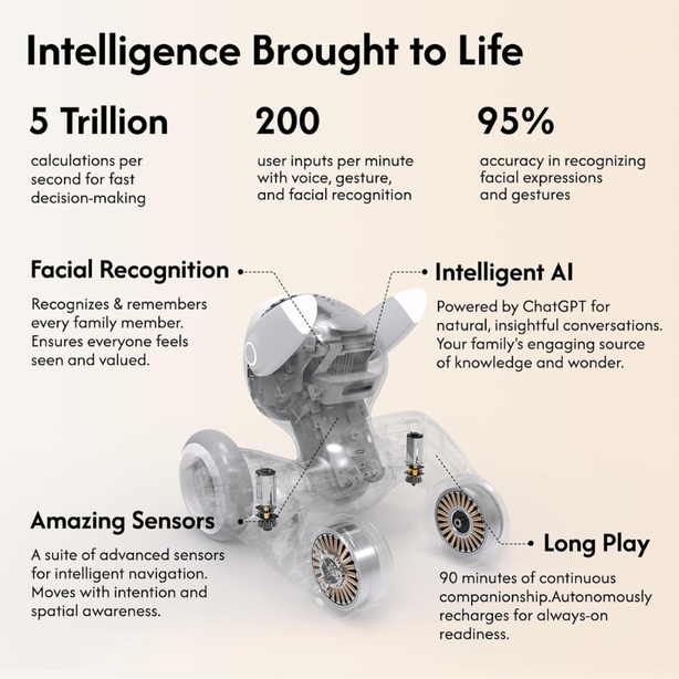 [Bundle of 2] Loona Premium Intelligent AI Pet Robot