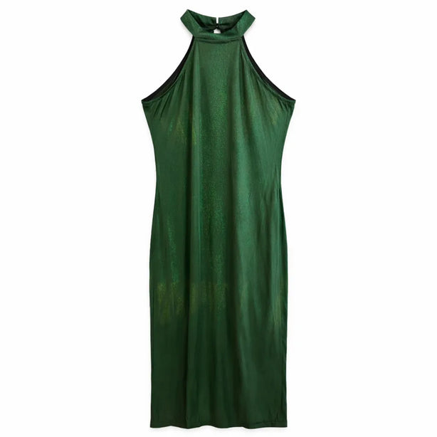 CNY Emerald Dress