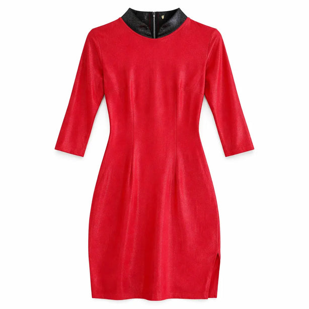 CNY Orange Blink Dress