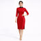 CNY Orange Blink Dress