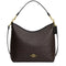 Coach Laurel Large Shoulder Bag In Signature Canvas - Walnut/ Black CY685