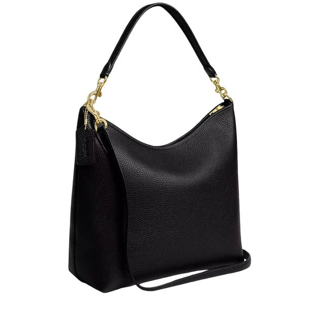 Coach Laurel Large Shoulder Bag - Black CY684