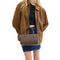 Coach Rowan Satchel Bag - Dark Stone CV962