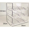 Transparent Water Bottle Storage Rack