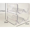 Transparent Water Bottle Storage Rack