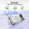 iWALK Power Hybrid Mini Wireless Powerbank (10,000mAh) White