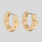 TORY BURCH Kira Huggie Earring Tory Gold RS-155514