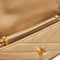 TORY BURCH Kira Chevron Chain Wallet Desert Dune RS-90343