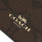 Coach ID Lanyard In Signature Canvas Brown Black RS-63274