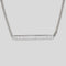 MARC JACOBS The Monogram Chain Necklace Silver RS-J305M03FA22