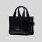 Marc Jacobs The Shiny Crinkle Leather Mini Tote Black RS-H064L03FA22