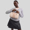 COACH Rowan Satchel Bag In Signature Canvas Sand/Taupe RS-CW376